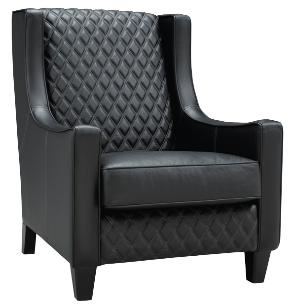 Top Grain Leather Chair by LeatherCraft Furniture - Best Manufacturer of High Quality Genuine Leather Chairs.