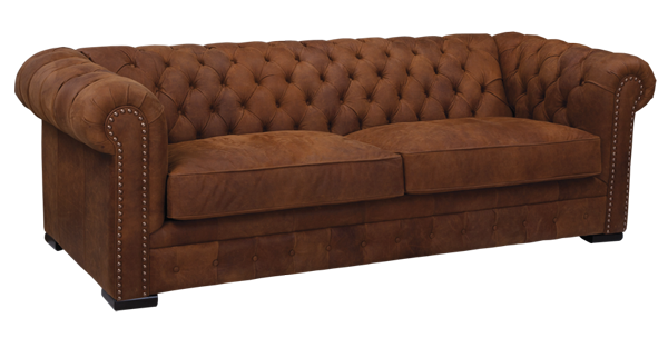 Custom Leather Sofa, Living Room Sofa by LeatherCraft Furniture - Manufacturer of Custom Leather Furniture